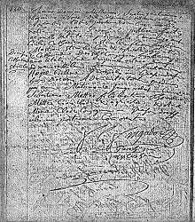 Click here to zoom in on St-Martin Parish Marriage Record of Catharina Stimmler and Sebastian Matter, November 18, 1789.