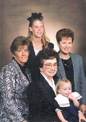 Five Generations of the Hardy-Popilek Family in 1993