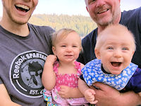 Peter Kampa's grandkids, 2015