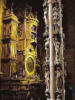 Current photograph of Astronomical Clock of the Cathedral of Strasburg