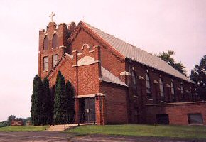 Gilman Luthern Church Spring Valley Township, Pierce County, Wisconsin, final resting place of Wilton J. Anderson