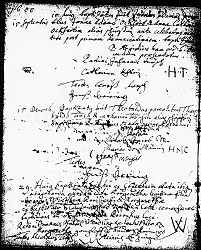 Click here to zoom to St-Martin Parish Baptismal Record of Theobald Tr&ouml;sch, October 15, 1686.