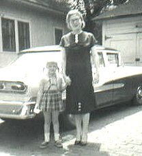 Linda and Kathy Morse, 1958
