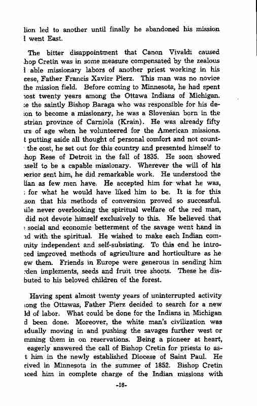 A Century of Living with Christ:  Brief Historical Sketch, Diocese of St. Cloud, MN, 1852-1952, page 16.