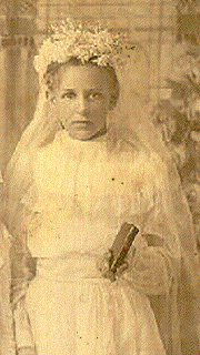 Loretta Abfalter, approximately 1908