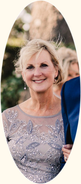 Lori Bartels Kampa on her daughter Katelyn's wedding day, Aug. 4, 2018