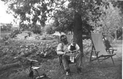 Louis Balder with grandson Bill Balder.