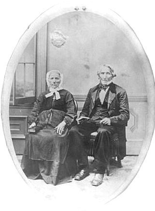 Mary Magdelena Stimmler (n&eacute;e Schmitt) and Johann Stimmler.