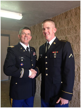 Mark and son Henry Kampa, May 2, 2014