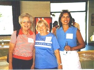 Marie Stimler (n&eacute;e Greenelsh), Margaret Wilson (n&eacute;e Abfalter), and Diane Braun.