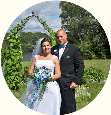 Nicholle and Marshall Berthiaume, July 25, 2009