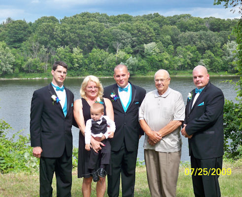 Nicholle and Marshall Berthiaume, July 25, 2009