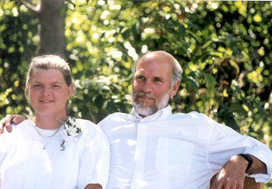 Marsha Sovada and Ray Greenwood, August 30, 1997.