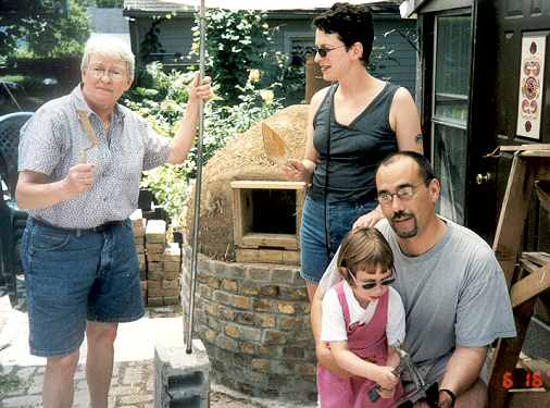 Martha Spaans and family.