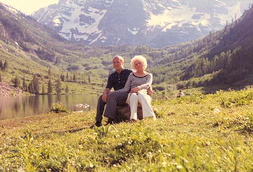 Stan Hanson and Martha Munson (née Kampa) Wedding