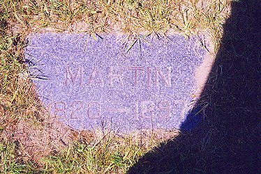 Martin Kampa's Gravestone, Duelm, MN.