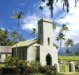 St. Philamena Church, Kalaupapa, Moloka'i.
