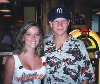 Adam Rodgers and friend, Minneapolis, MN, July 30, 1999.