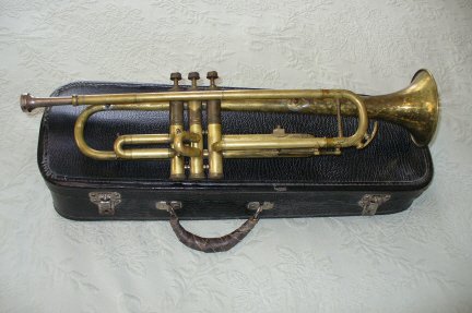 Roy J. Mullally's trumpet