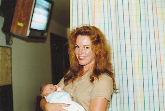 Baby Nick and Aunt Rae, San Francisco, California