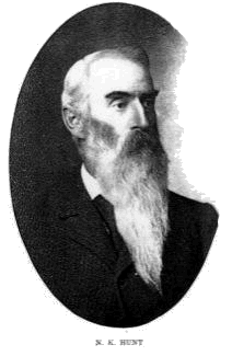 Nathaniel King Hunt, from 'Minnesota Biographies,' p. 355