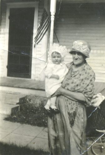 Ottilia Sames and unknown baby