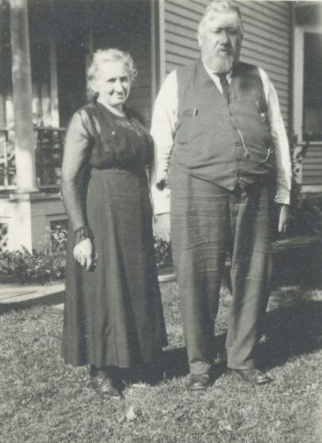 Ottilia Sames (n&eacute;e Kaufmann) and Nicholas Kaufmann