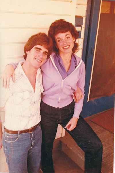 Paul and sister Sandy