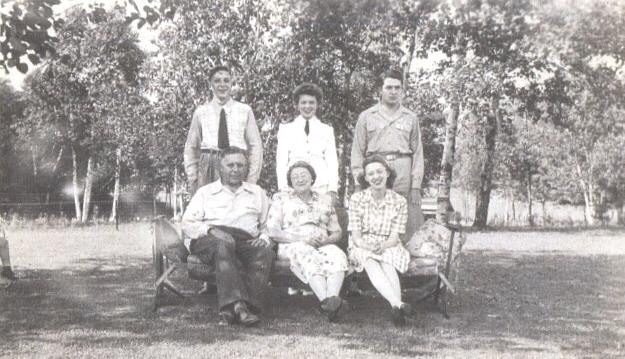 George C. and Magdalena Sames Pauley family