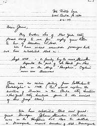 Letter from Paul Stimmler to Joan Dingmann, dated Feb. 2, 1979, page one.
