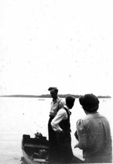 People at Lake Julia, MN, 1930s.