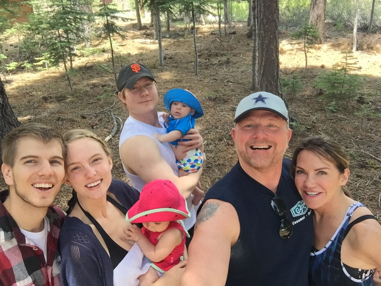 Peter Kampa and his family