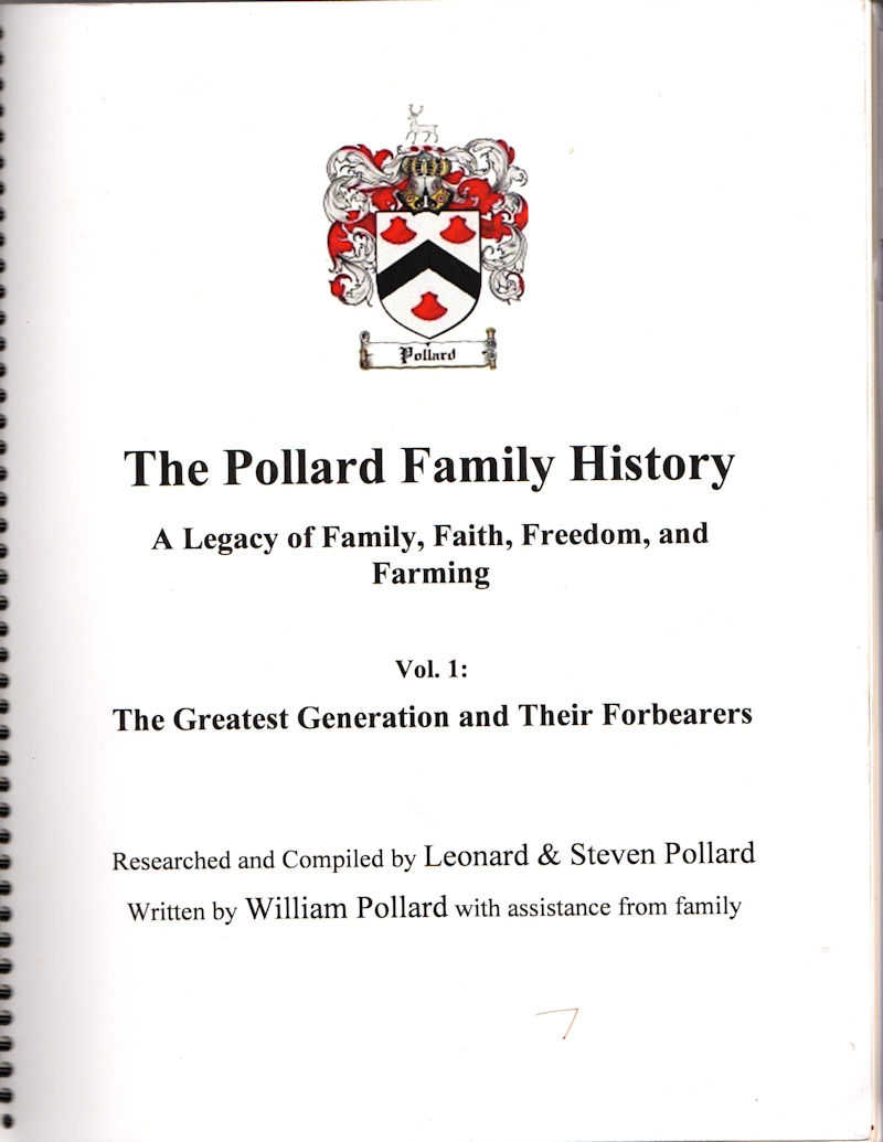 The Pollard Family History