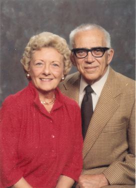 Helen 'Queenie' and Dick Qvale, December 1980.