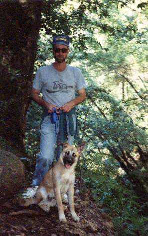 Leon and Radar, Fairfax, CA, Spring 1994
