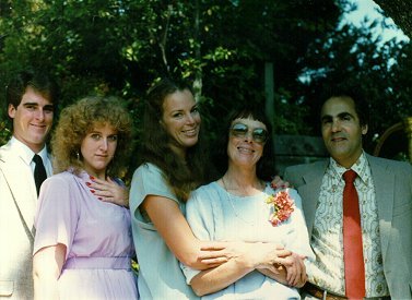 Paul, Jody, Rae, and Diane Stimler with Joseph Donofrio.