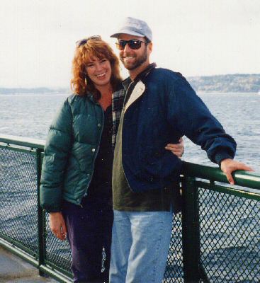Rae and Leon in Seattle, WA, November 1994