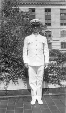 Ray Greenwood, Midshipman, United States Navy.