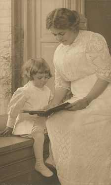 Son Richard B. and Mayme Qvale.