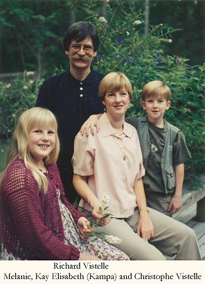 Richard Vistelle, Melanie Vistelle, Kay Elisabeth Kampa Vistelle and Christophe Vistelle