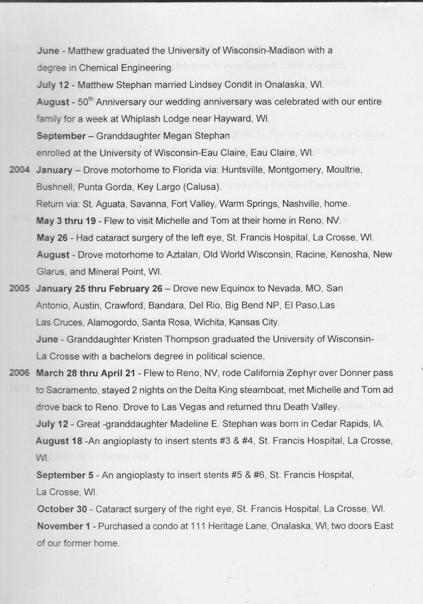 Riding the Rapids, a Chronology of the Life of Robert R. Mullally, Ed.D., page 14