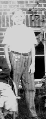 Robert Bordua as a young boy.