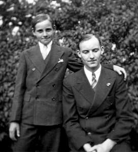 Robert Bordua and his younger brother, Jimmy.