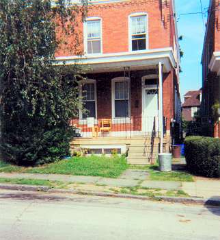 The home in which John Wolf lived in 1926 in Roxsborough, PA.