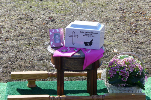 Ruth Mullally Mokosso burial, Feb. 28, 2010, Sauk Rapids, MN