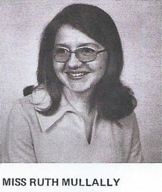 Miss Ruth Mullally, 1973