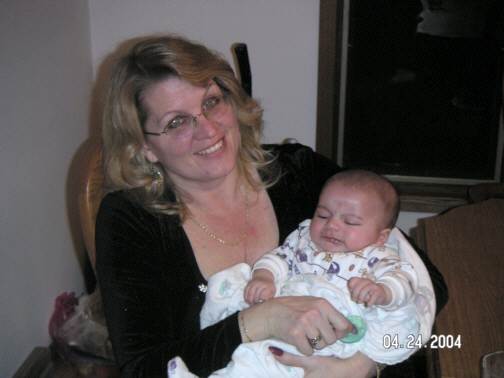 Auntie Sally and Ian Anthony, Apr. 24, 2004, Minnesota