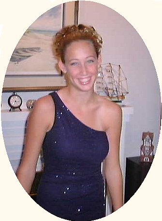 Samantha Joos, homecoming, October 25, 2002.
