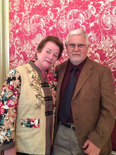 Sandy and Doug Beck, Palais Pallavicini, Vienna, 2015