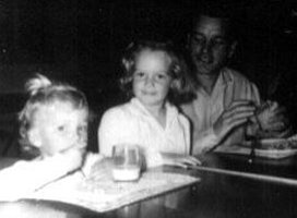 Sandra, Rae and Richard Stimler, 1955.
